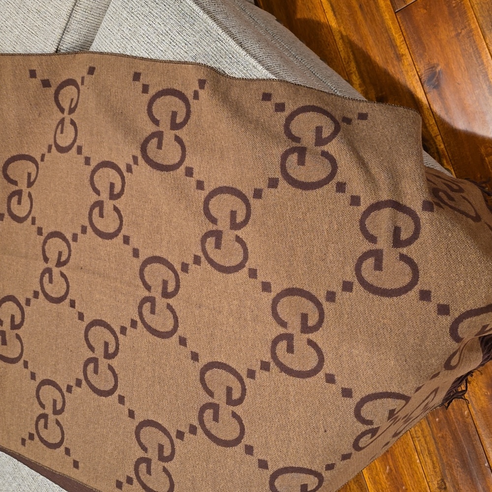 FASHION GG Scarf/Shawl Or Blanket 80 X 26 - Picture 7 of 10